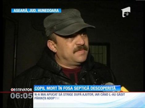 Un copil de doar şase ani şi-a pierdut viaţa, după ce a căzut într-o fosă septică descoperită