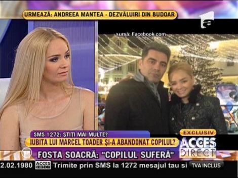 Fosta soacră a iubitei lui Marcel Toader: "Ultima dată şi-a văzut copilul înainte Crăciun!"