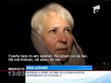 O femeie din Sângeorz-Băi s-a aruncat de la mansarda blocului
