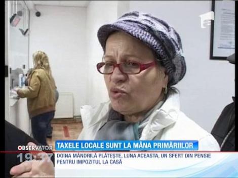 Taxele şi impozitele locale sunt la mâna primăriilor