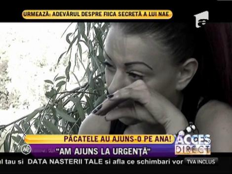 Boala o ţintuieşte la pat pe Ana Maria Mocanu: "Am ajuns la urgenţe. M-am ales cu gastroenterocolita"