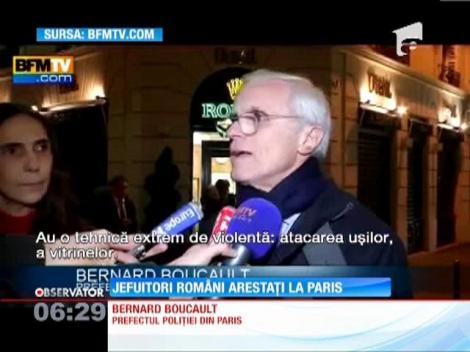 Franța: Români prinşi în flagrant în timp ce încercau să jefuiască un magazin de bijuterii