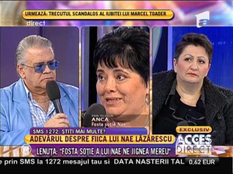 Anca, fosta soţie a lui Nae Lăzărescu: "Lenuţa distruge viaţa nepoţilor ei!"