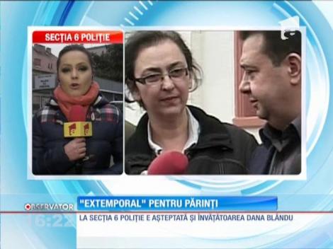 Părinţii elevilor de la Şcoala 10, "extemporal" la secţie