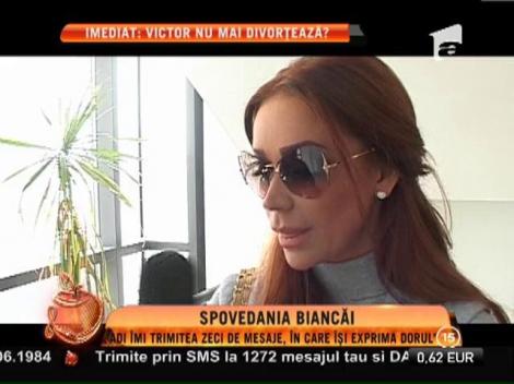 Bianca Drăguşanu: "Adi mi-a trimis sute de mesaje!"