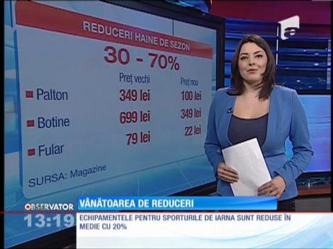A început oficial perioada reducerilor