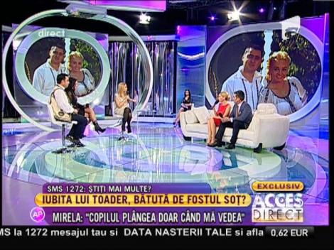 Iubita lui Marcel Toader: "Soacra nu îmi arăta copilul"