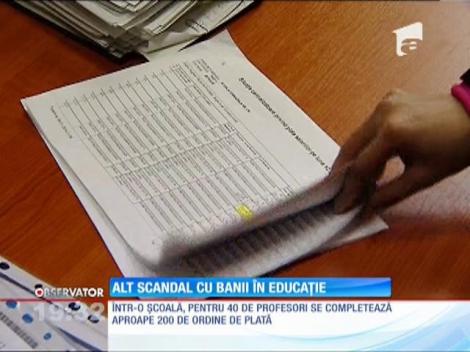 Scandalul banilor din Educaţie, fără de sfârşit