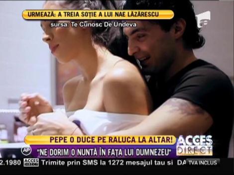 Pepe se va cununa religios cu Raluca în această vară