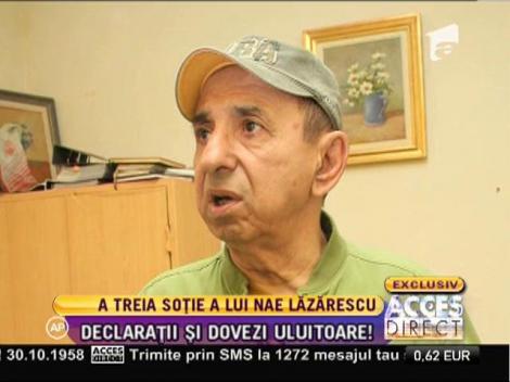 A patra soție a lui Nae Lăzărescu povestește cum l-a cunoscut pe marele actor