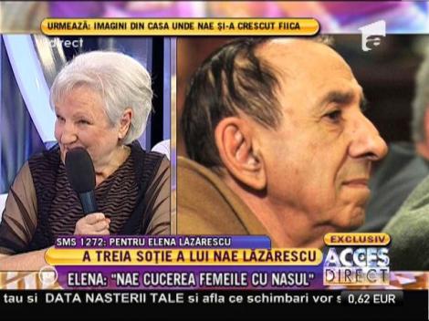 A treia soţie a lui Nae Lăzărescu: "Nae cucerea femeile cu nasul!"