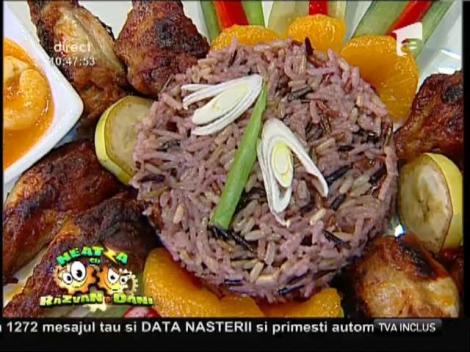 Aripioare în horă de fructe