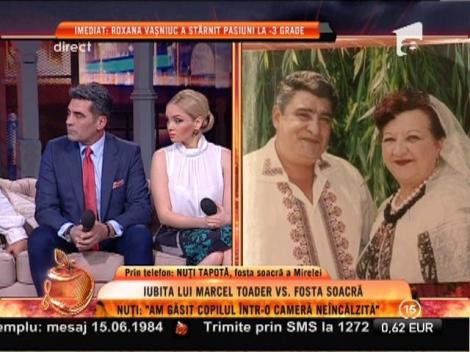 Marcel Toader sare la fosta soacră a iubitei sale: "Fiul dumneavoastră trebuie să fie bărbat!"