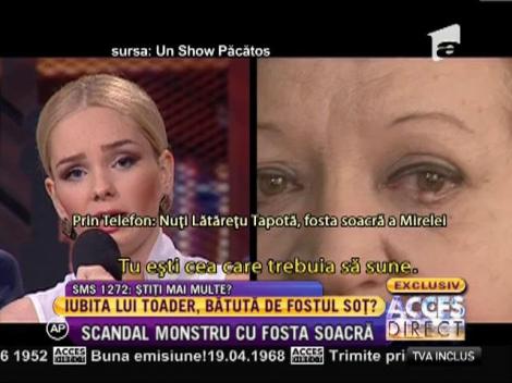 Iubita lui Marcel Toader, scandal monstru cu fosta soacră