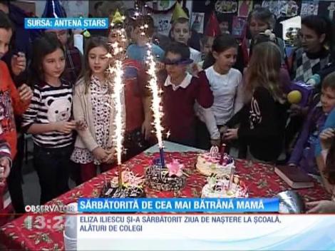 Eliza, sărbătorită de cea mai bătrână mamă