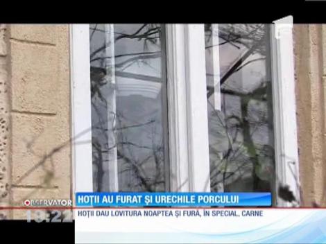 Săteni lăsaţi de hoţi fără produsele alimentare