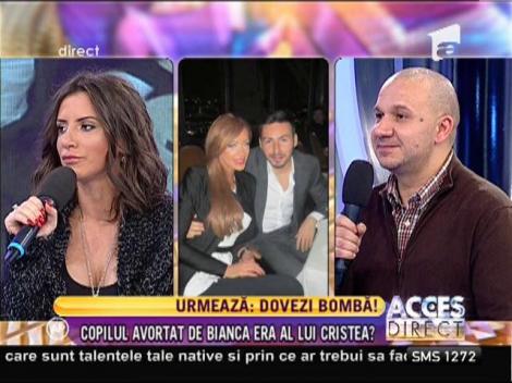 Cel mai bun prieten al lui Cristea: "La Paris, Bianca şi Adi au dormit într-un pat matrimonial"