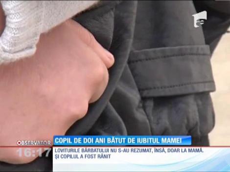 Copil de doi ani, batut cu bestialitate de iubitul mameii