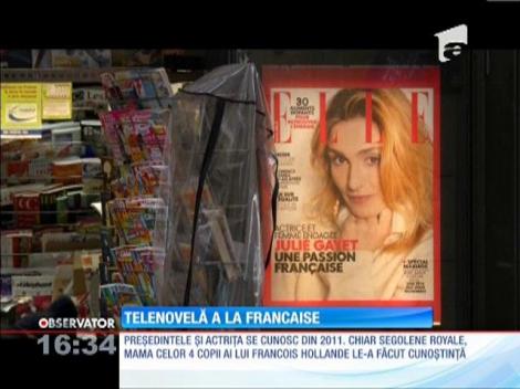 Idila dintre Francois Hollande şi Julie Gayet