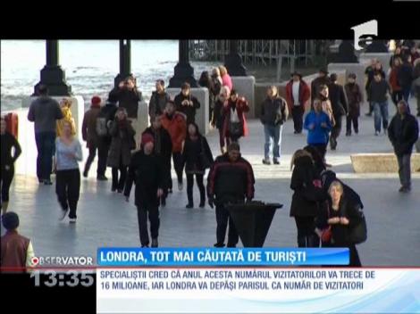 Londra, tot mai căutată de turişti