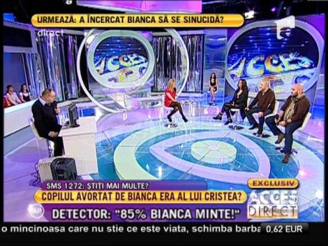 Detectorul de minciuni - 85% Bianca minte