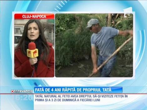 O fetiţă de patru ani a fost răpită de tatăl natural