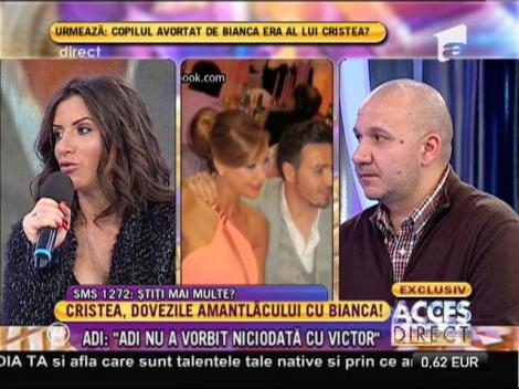Prietenul cel mai bun al lui Cristea: "După două săptămâni de la nuntă, Victor nu mai locuia cu Bianca"