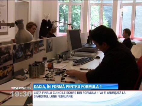 Dacia vrea să-şi tureze motoarele şi în Formula 1