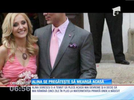 Alina Sorescu și micuța Carolina vor fi externate luni