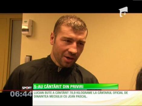 Lucian Bute şi Jean Pascal au trecut cu bine de cântarul oficial