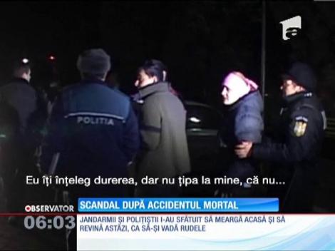 Rudele victimelor accidentului în care au fost imlicate două microbuza cu făcut scandal în curtea Spitalului Judeţan din Suceava!