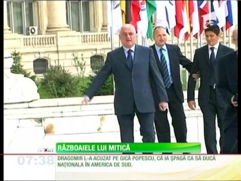 Dragomir îl acuză pe Mircea Sandu că l-a săpat în alegerile de la LPF