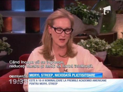 Meryl Streep, niciodată plictisitoare
