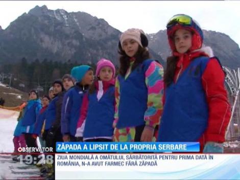 Ziua Mondială a Omătului, sărbătorită fără zăpadă