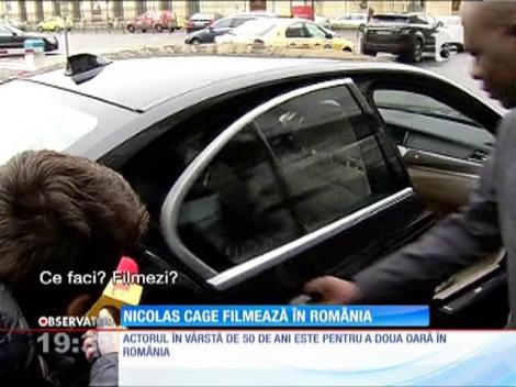 Nicolas Cage filmează în România