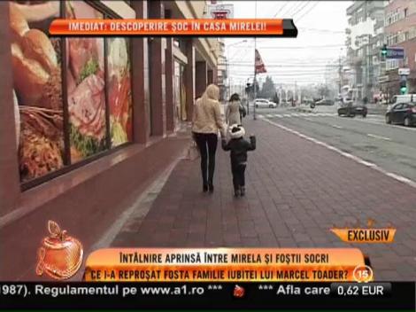 Întâlnire cu scântei între iubita lui Marcel Toader şi foştii socri!