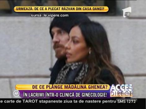 Mădălina Ghenea a ieşit în lacrimi dintr-o clinică din Milano