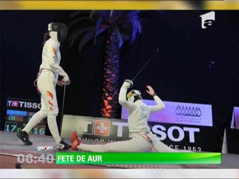 Fetele de la spadă au câştigat prima etapă a Cupei Mondiale din Qatar