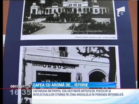Expoziţie de cafenele si cofetării, deschise în perioada interbelică