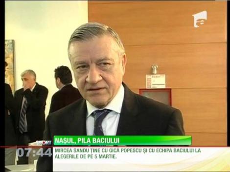 Mircea Sandu îi face reclamă lui Gică Popescu