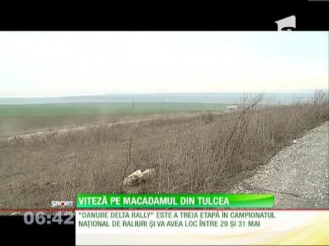 Viteză pe macadamul din Tulcea