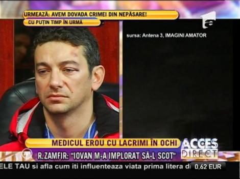 Medicul Radu Zamfir, despre accidentul aviatic din Alba