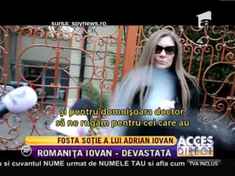 Romanița Iovan vorbește în lacrimi despre moartea fostului soț!