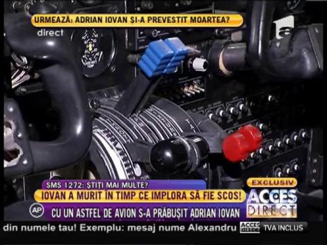 EXCLUSIV! Cu un astfel de avion s-a prăbușit Adrian Iovan!