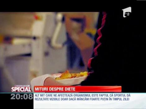 Mituri despre diete