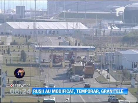 Ruşii au modificat, temporar, graniţa cu Republica Autonomă Abhazia