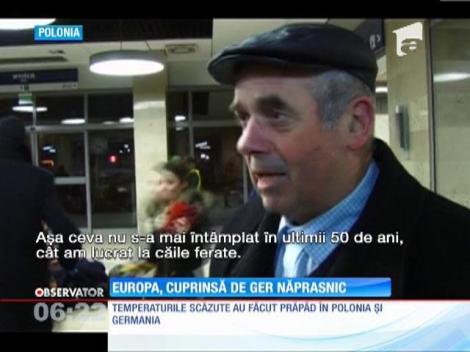 Europa, cuprinsă de ger năprasnic