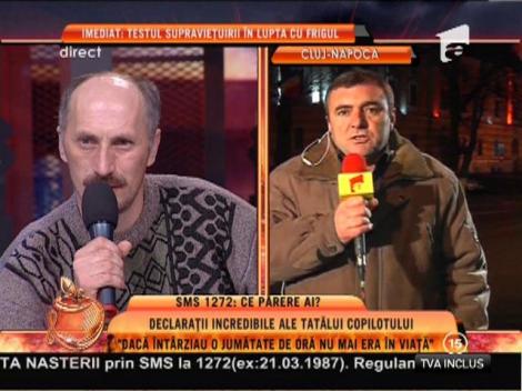 Dan Petrescu, tatăl copilotului