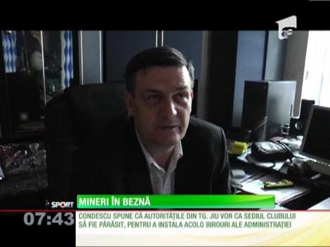 Pandurii Tg. Jiu au rămas în beznă şi în frig