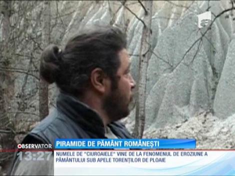 Piramide în zona Râmnicu Vâlcea